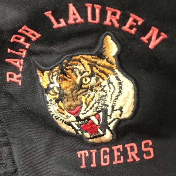 Vintage Polo Ralph Lauren Sport rl tigers top S short sleeve - Picture 2 of 6